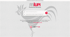 Desktop Screenshot of miupi.uprrp.edu