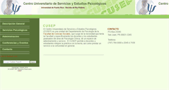 Desktop Screenshot of cusep.uprrp.edu
