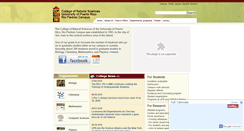 Desktop Screenshot of natsci.uprrp.edu